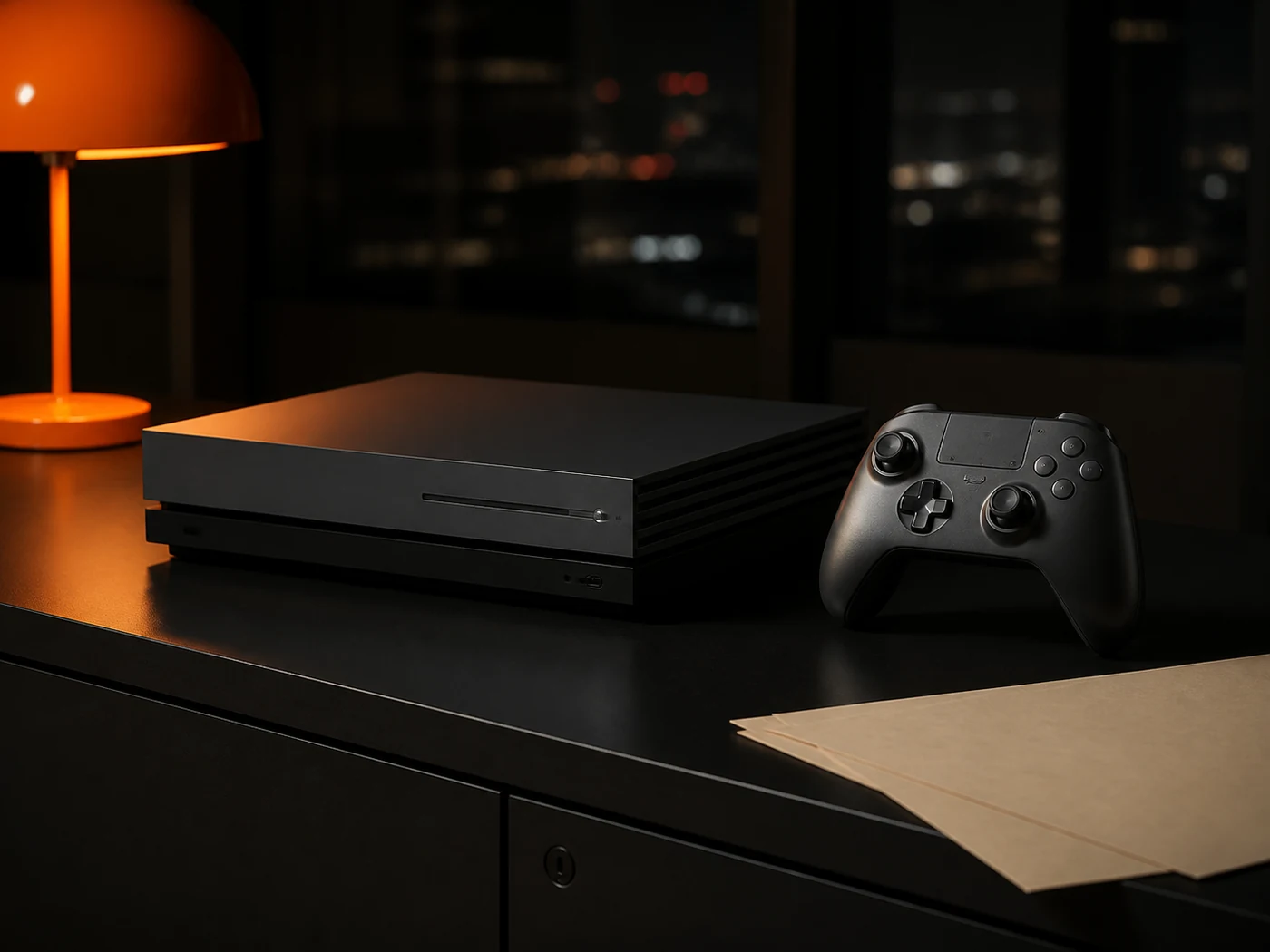 Minimal new console starter set with one controller